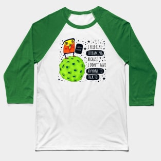 Space Invader Baseball T-Shirt